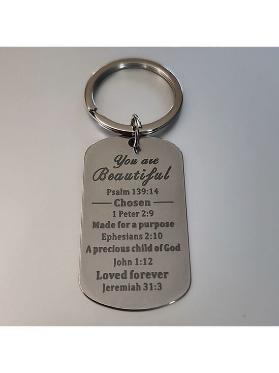 Fashion Jewelry Jewelry - YOU ARE BEAUTIFUL  Key Chain